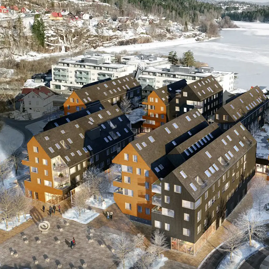 Heggedal golfsimulator Asker Golf Lounge finner i sentrum av Heggedal i Asker kommune